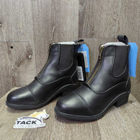 JUNIORS Winter Paddock Boots, Zip, tag, box *new
