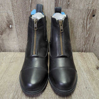JUNIORS Winter Paddock Boots, Zip, tag, box *new
