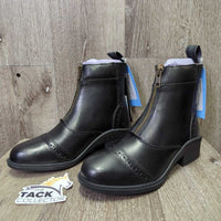 JUNIORS Paddock Boots, Zip, tag, box *new
