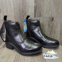 JUNIORS Paddock Boots, Zip, tag, box *new
