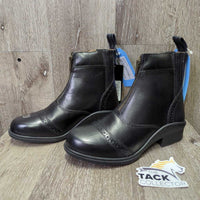 JUNIORS Paddock Boots, Zip, tag, box *new
