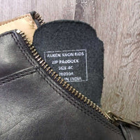 JUNIORS Paddock Boots, Zip, tag, box *new
