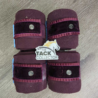 Quilt Dressage Saddle Pad, 4 Polos *vgc, clean, hairy, mnr clumpy, pills, film, dirt
