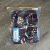 Quilt Dressage Saddle Pad, 4 Polos *vgc, clean, hairy, mnr clumpy, pills, film, dirt
