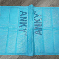 Sparkle Thick Quilt Dressage Saddle Pad, Non Slip Top *vgc, clean, hairy, mnr stains, creased

