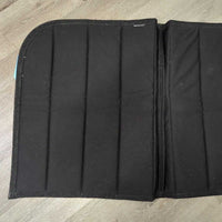 Sparkle Quilt Dressage Saddle Pad, non slip top *vgc, clean, mnr hair, creased

