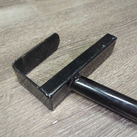 Over Stall Pipe Saddle Rack *vgc, mnr dusty, rust, scratches & peeled spots
