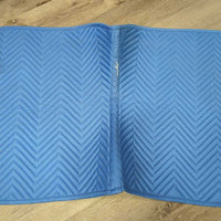 Thin Quilt Dressage Saddle Pad, *gc/vgc, clean & mnr dirty, hairy, stains, rubs
