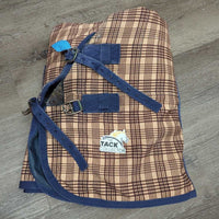 Med Winter Blanket, x2 legs *gc/fair, faded, clean, discolored, rubs, sm holes, mnr wpf, frayed, pills, residue, repairs
