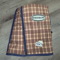 Med Winter Blanket, x2 legs *gc/fair, faded, clean, discolored, rubs, sm holes, mnr wpf, frayed, pills, residue, repairs
