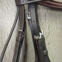 Rsd/FS Padded Bridle, Rsd/FS Braided Reins *xc//vgc, clean, mnr rubs, edge scrapes & scuffs, tight keeper
