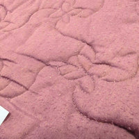 Quilt Jumper Pad, x2 piping *fair, clean, v pilly, faded, puckers, hair, rubs
