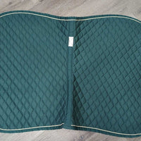 Thin Quilt Jumper Pad, piping *vgc, hair, popped seams, mnr puckers, threads, pills
