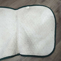 Thin Quilt Jumper Pad, piping *vgc, hair, popped seams, mnr puckers, threads, pills
