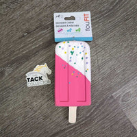 Dog Dessert Chew Toy, Squeaker, Tag, *new
