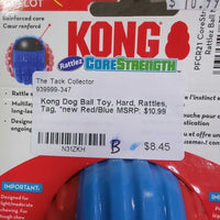Dog Ball Toy, Hard, Rattles, Tag, *new
