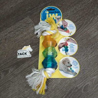 Dog Treat Pod Toy, Rope, Tag, *new
