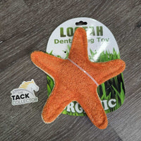 Dog Loofah Star Fish Toy, Organic, Tag, *new
