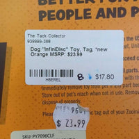 Dog "InfiniDisc" Toy, Tag, *new
