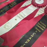 "WE Working Equitation" Ribbons *xc/like new
