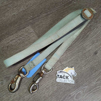 Nylon Web Bungee Cross Tie *gc, stains, dirty, rubs, faded, v.rusty
