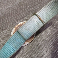 Nylon Web Bungee Cross Tie *gc, stains, dirty, rubs, faded, v.rusty
