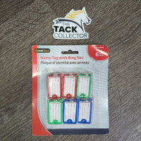 "deskTech" 6 Name - Blanket Tag - Key Rings *new
