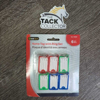 "deskTech" 6 Name - Blanket Tag - Key Rings *new
