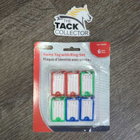"deskTech" 6 Name - Blanket Tag - Key Rings *new
