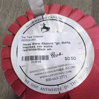 Horse Show Ribbons *gc, dusty, inscribed, mnr stains
