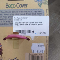 Dog Food Can Cover, Silicone, Tag, *new
