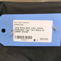 Dog Snow Suit, Liner, Water Resistant, Tag, *new
