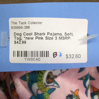 Dog Cool Shark Pajama, Soft, Tag, *new
