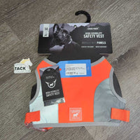 Dog High Visibility Safety Vest, Water Resistant, Tag, *new
