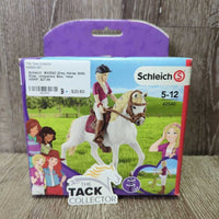 #42540 Grey Horse With Rider, Unopened, Box, *new
