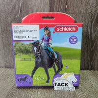 # 42541 Black Horse With Rider, Unopened, Box, *new
