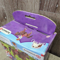 #42539 Dark Brown Horse With Rider, Unopened, Box, *new
