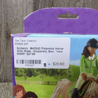 #42542 Palomino Horse With Rider, Unopened, Box, *new
