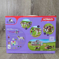 #42467 Horse and Cart Picnic Set, Opened Box, *new
