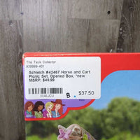 #42467 Horse and Cart Picnic Set, Opened Box, *new
