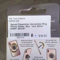 Horseshoe Ring Phone Holder, Box, *new
