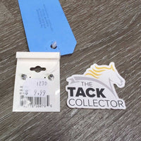 Foal Earrings, Metal Backings, *new
