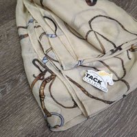 Stirrup and Bridle Infinity Scarf, Hanger, *new
