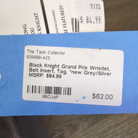 Black Knight Grand Prix Wristlet, Belt Insert, Tag, *new
