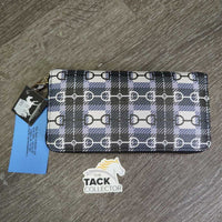 Snaffle Bit Wallet, Holds Cards, Tag, *new

