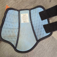 Pr Closed Boots *gc, older, stained, pilly, hair, mnr dirt

