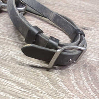 Biothane Modified Hackamore using 6" Hilason Walking Horse Interchangeable Cheeks *vgc, dirt, mnr residue, scuffs & scratches
