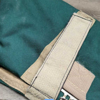 Med Winter NECK Only, 1 elastic strap *vgc, mnr dirt, hair, repairs, snags, threads & wpf, older
