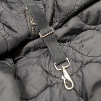 Med Winter NECK Only, 1 elastic strap *vgc, mnr dirt, hair, repairs, snags, threads & wpf, older
