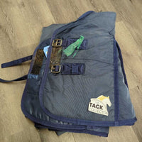 300g? Hvy High Neck Winter Blanket *gc/fair, clean, NO legs, tail or wpf, snags, sm holes, repairs. hairy, v.faded
